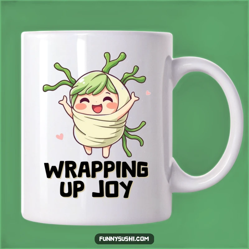 Funny Seaweed Wrap Mug: Spin Your Way to a Happy Day