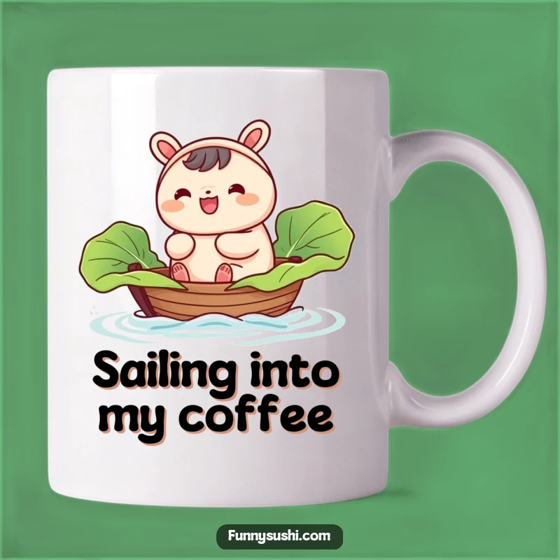 Funny Bao Bun Cabbage Boat Mug: A Hilarious Culinary Adventure Gift