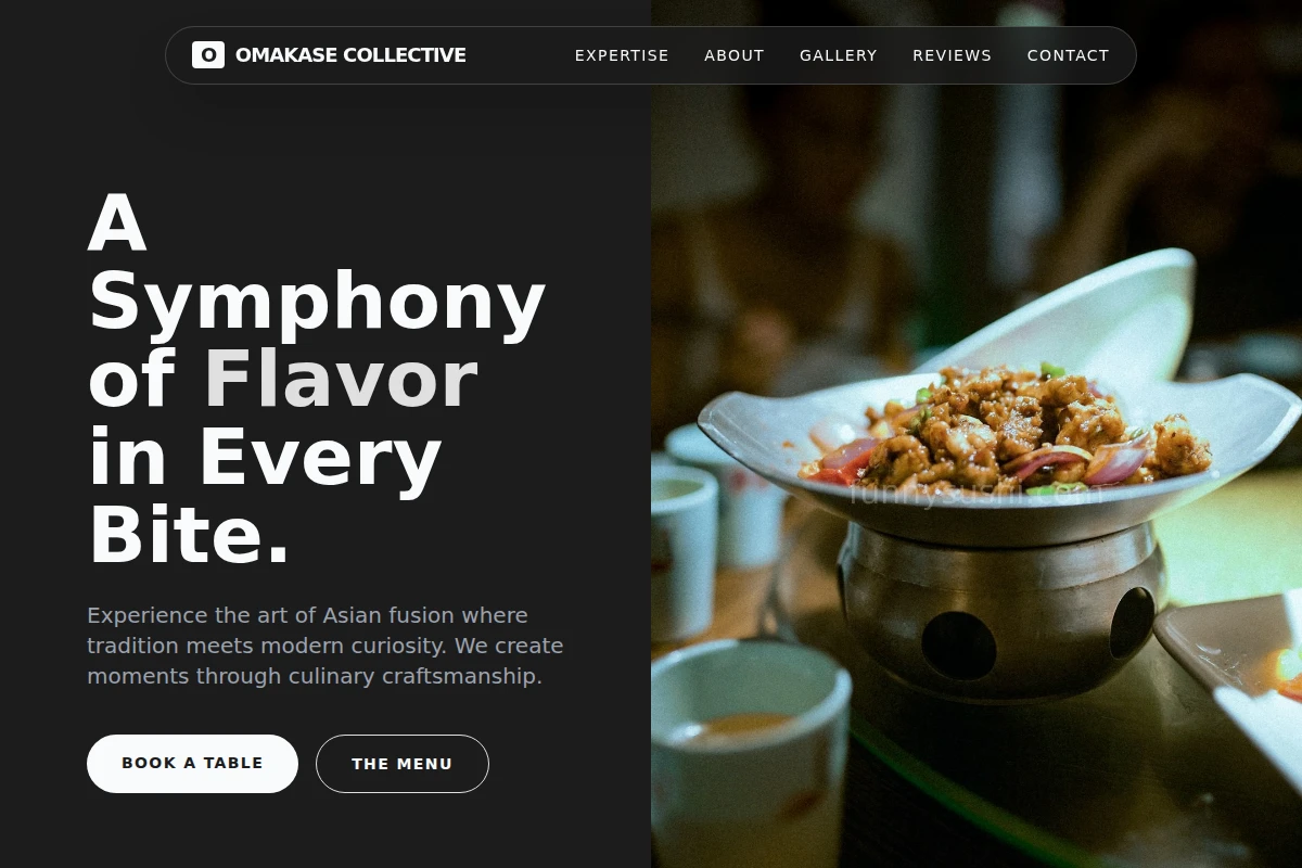 Artisan Asian Fusion Food