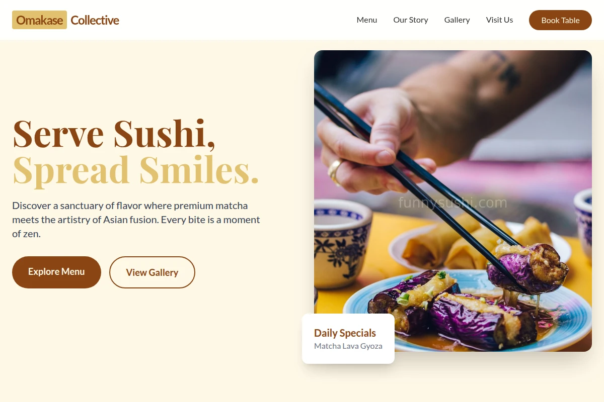 Matcha Asian Fusion Food