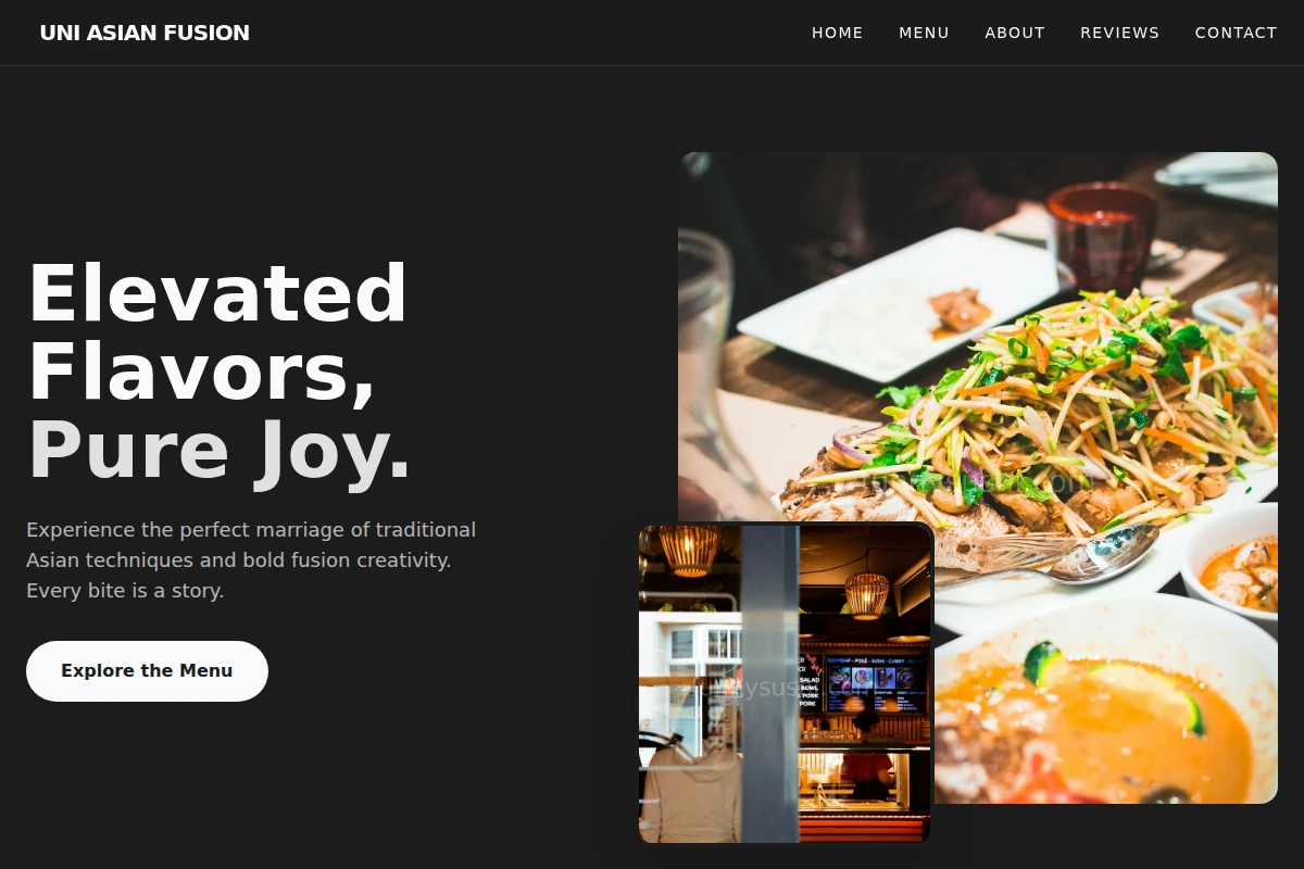 Uni Asian Fusion Food