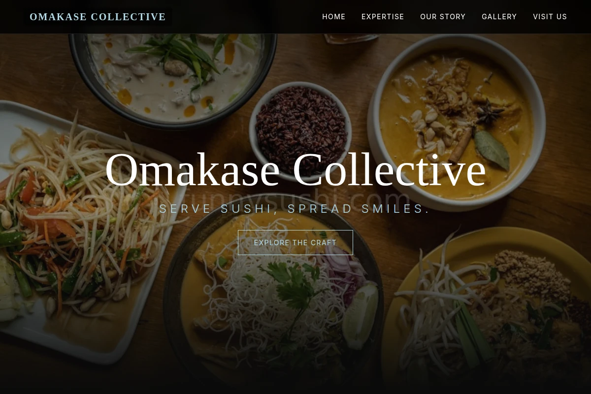 Artisan Asian Fusion Food