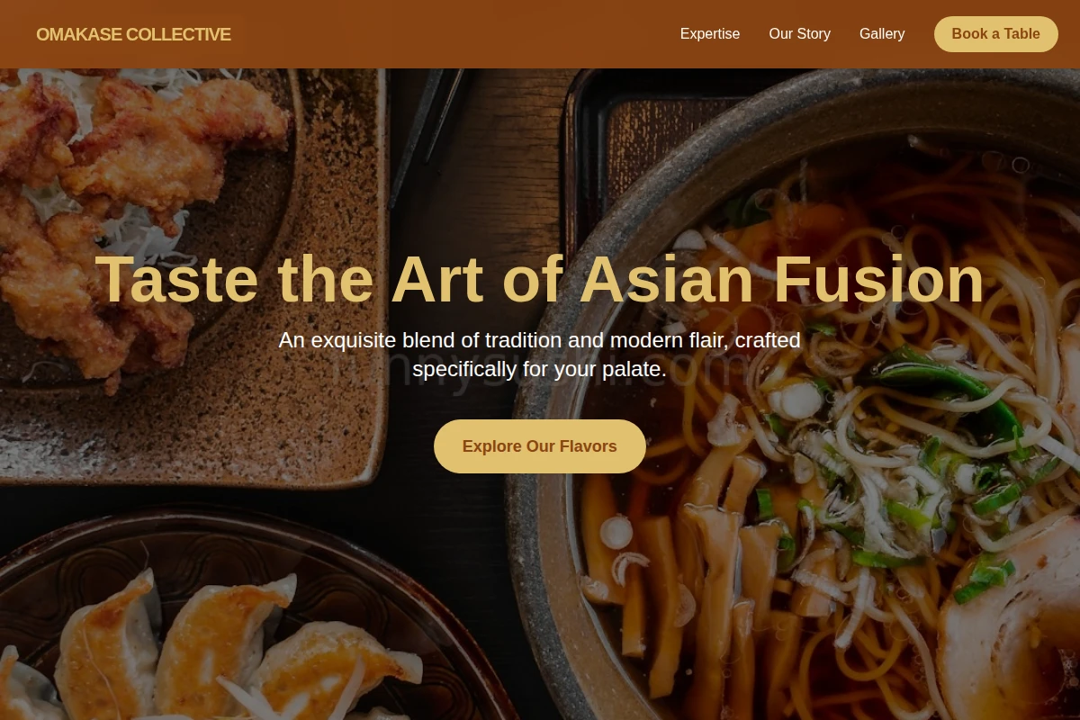Ginger Asian Fusion Food