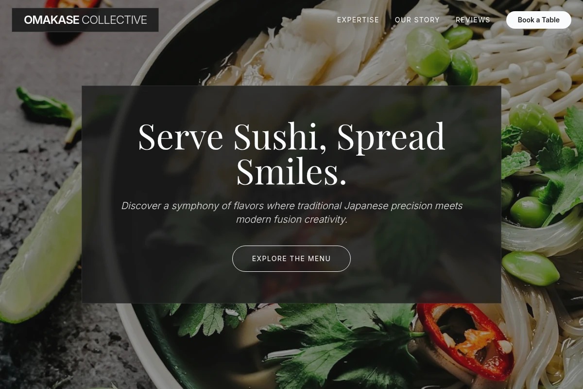 Sake Asian Fusion Food