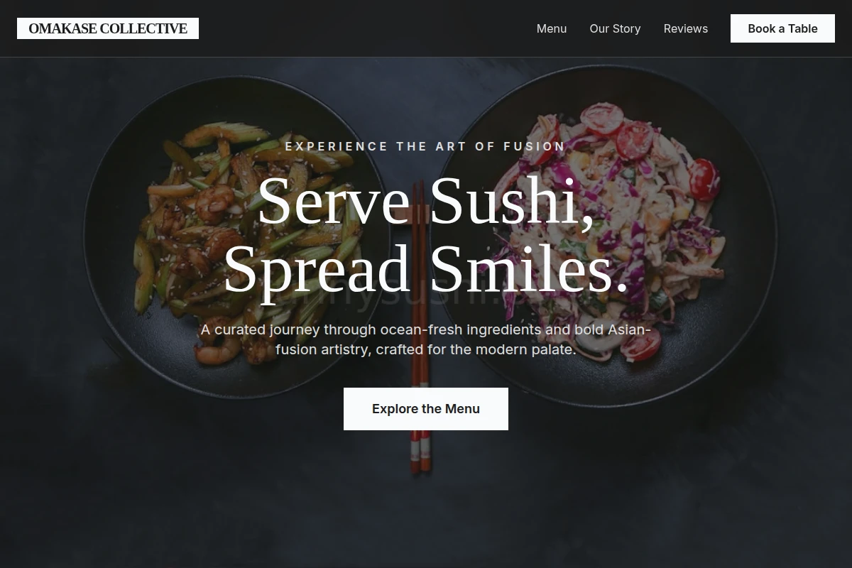 Boat Asian Fusion Food