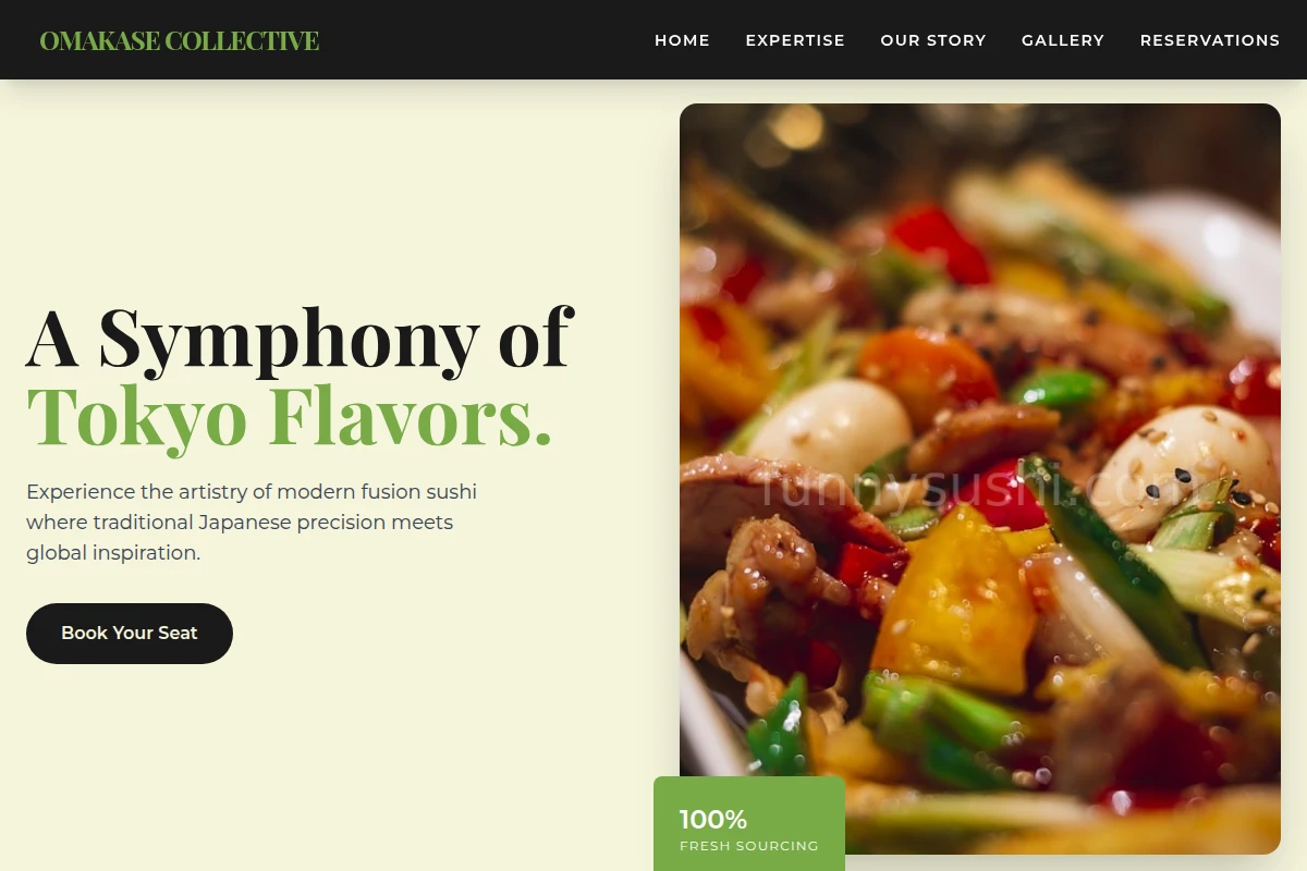 Tokyo Asian Fusion Food