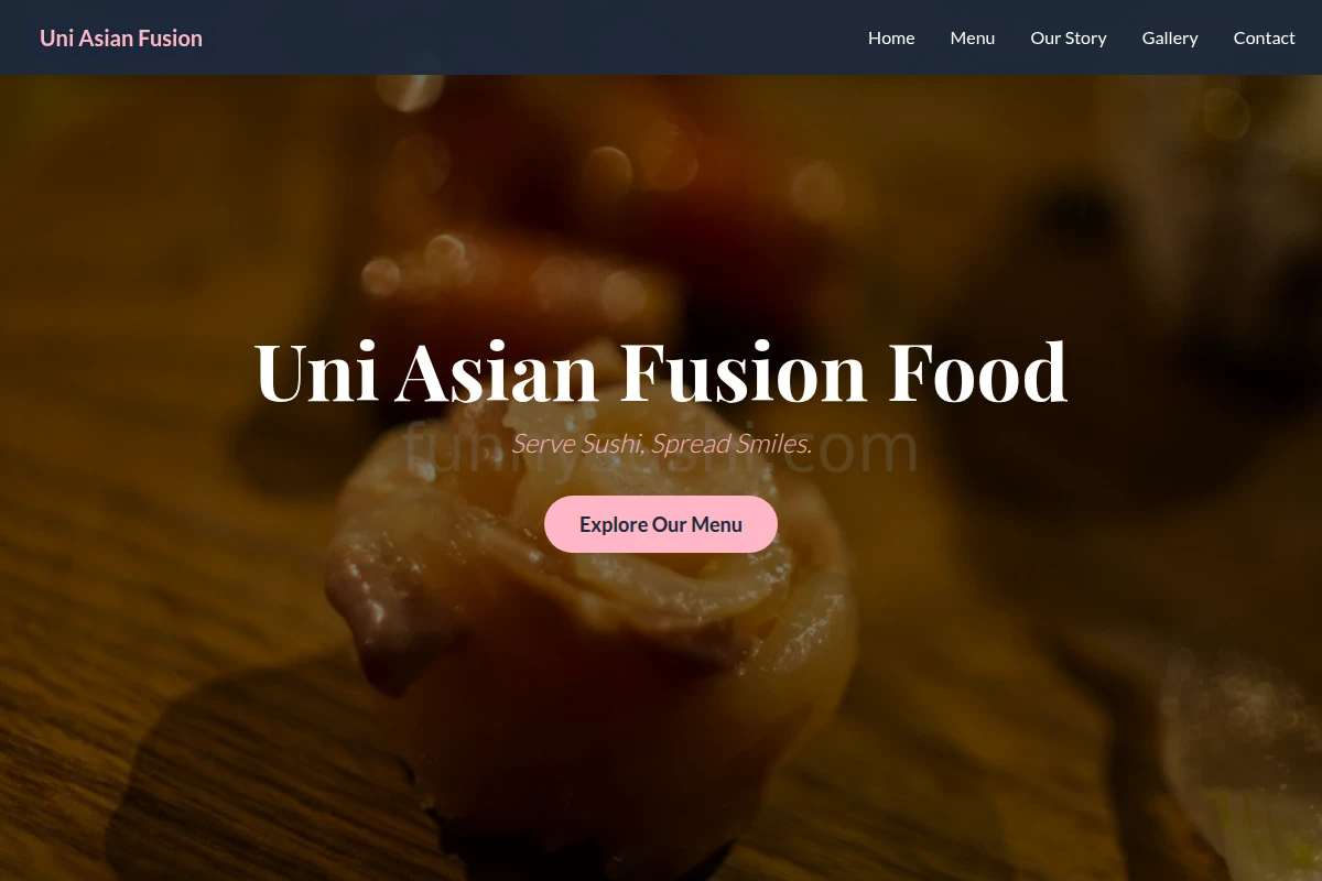 Uni Asian Fusion Food