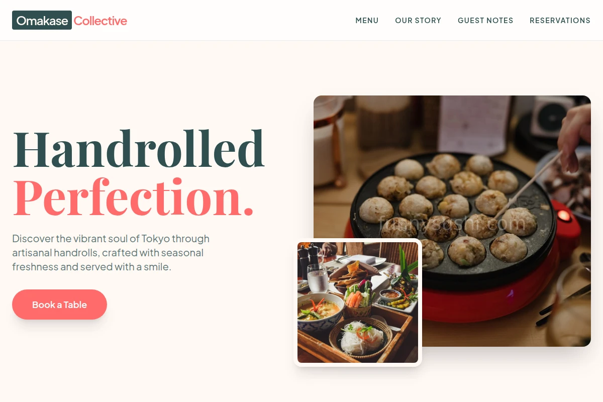 Handroll Asian Fusion Food
