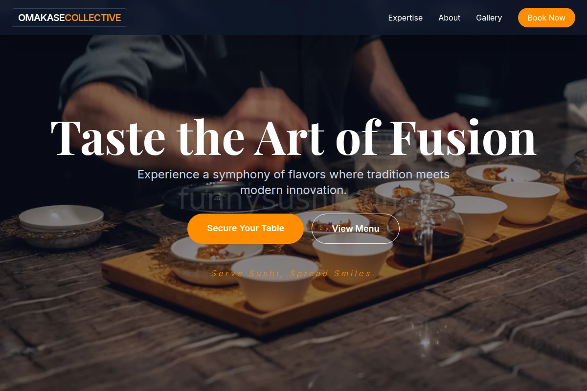 Chef Asian Fusion Food