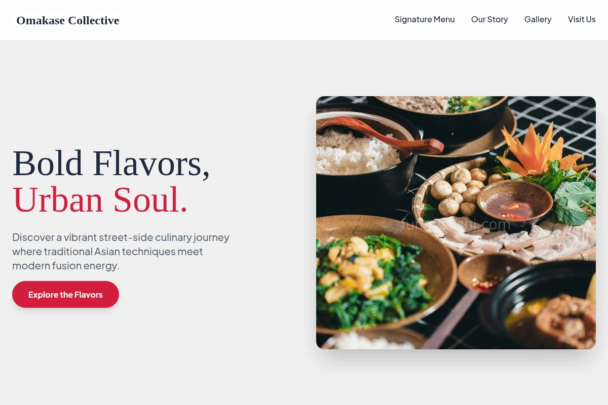 Street Asian Fusion Food