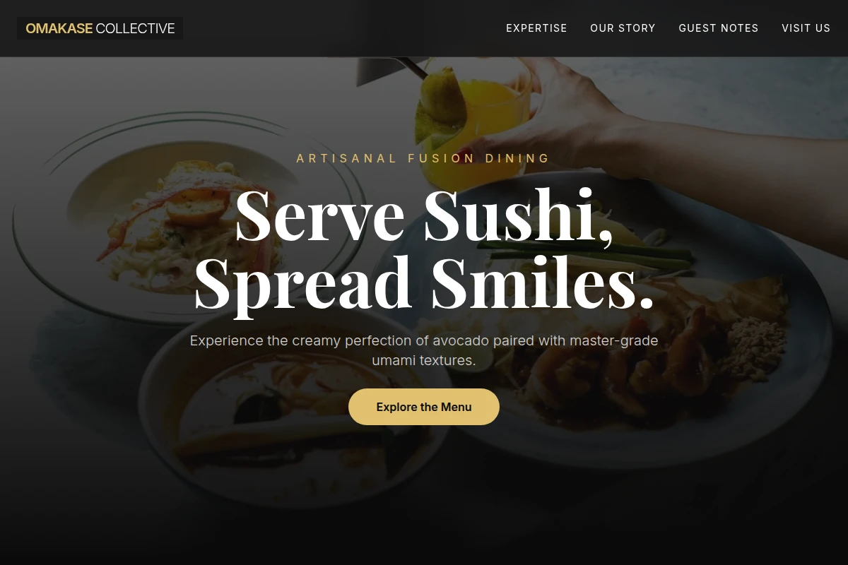Avocado Asian Fusion Food