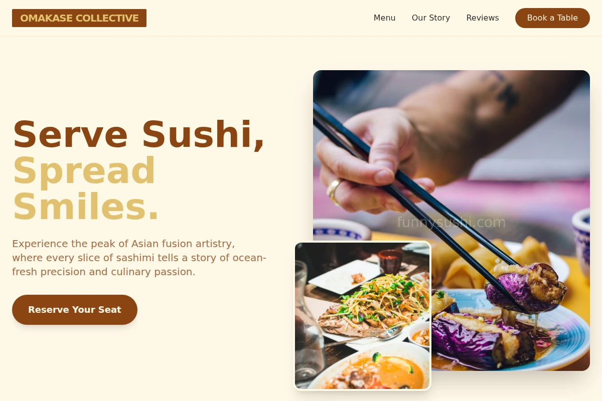 Sashimi Asian Fusion Food