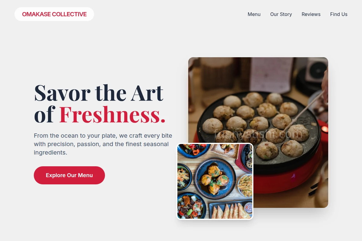 Fresh Asian Fusion Food