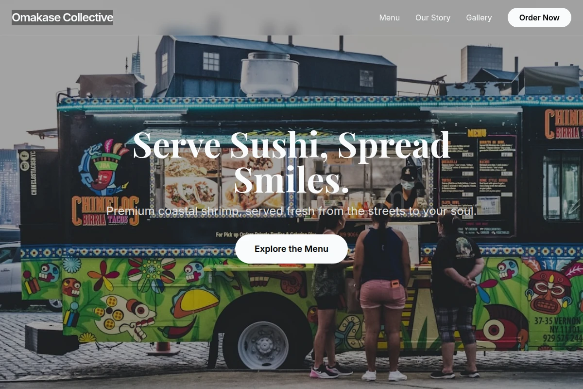 Shrimp Food Truck