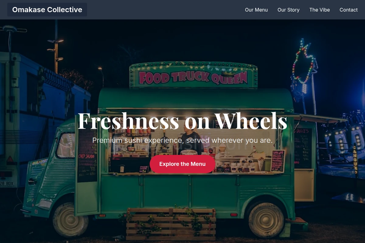 Cucumber Food Truck