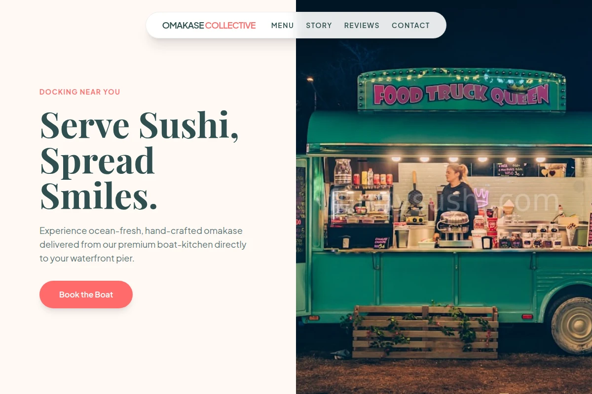 Boat Food Truck