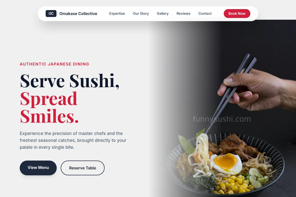 Fresh Japanese Food