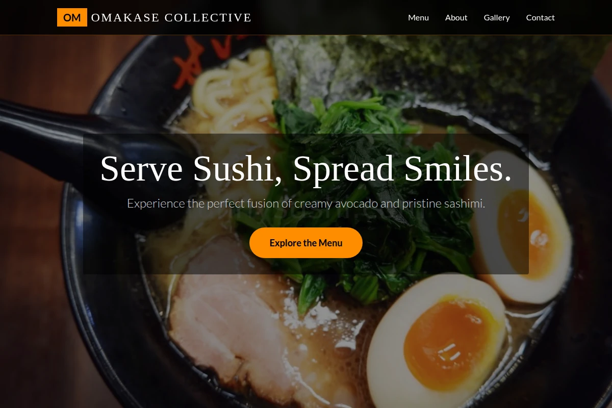 Avocado Japanese Food