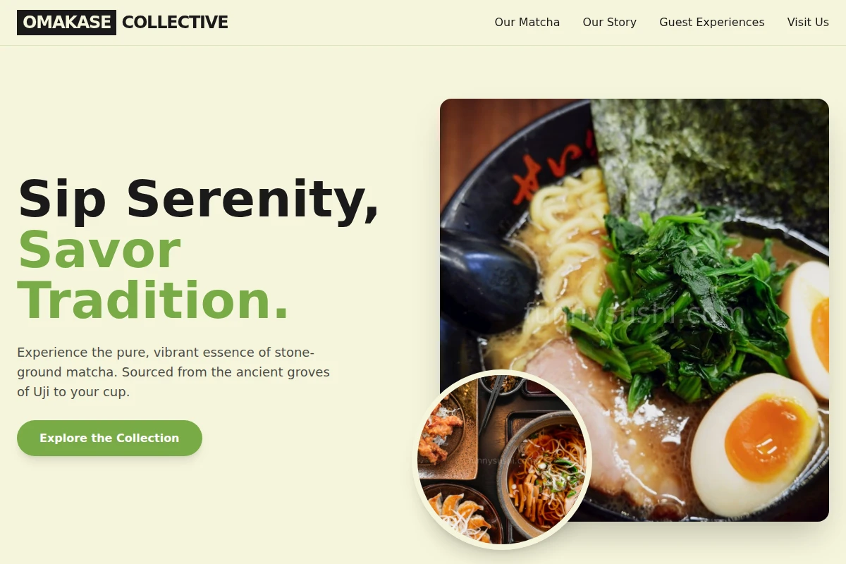 Matcha Japanese Food