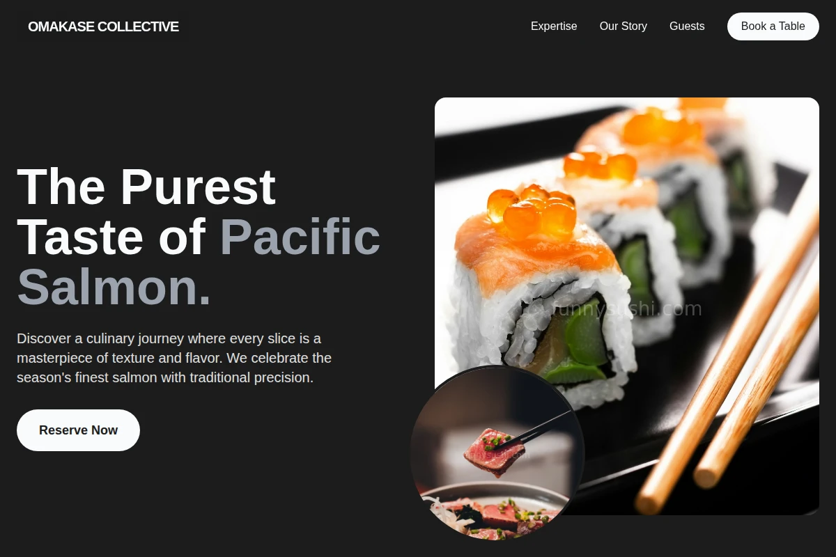 Salmon Japanese Food