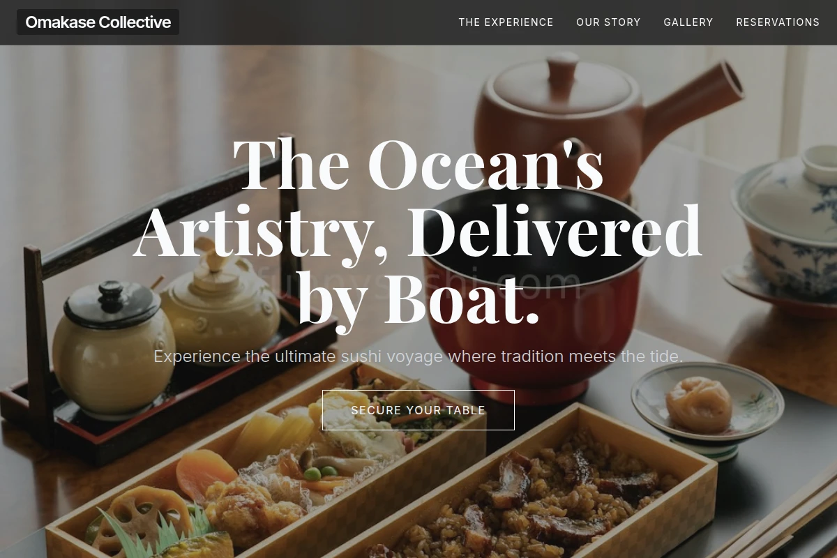 Boat Japanese Food