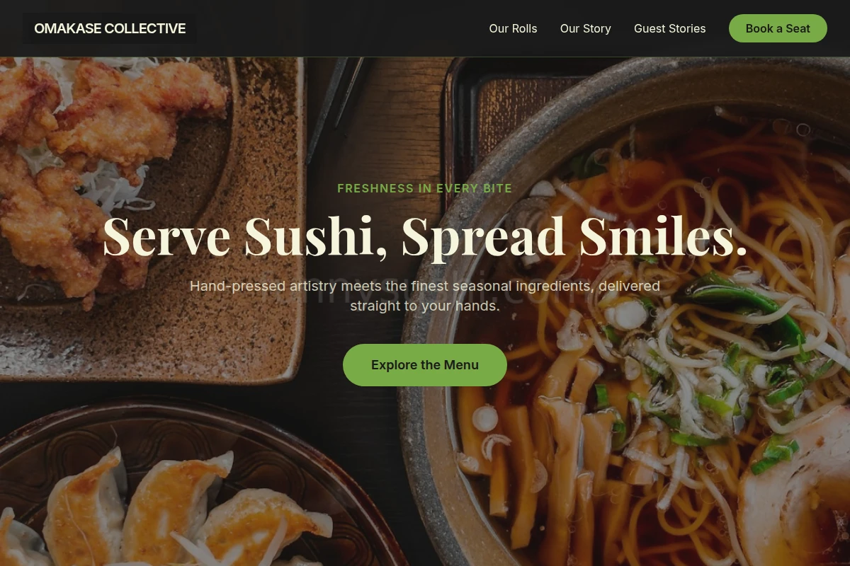 Handroll Japanese Food