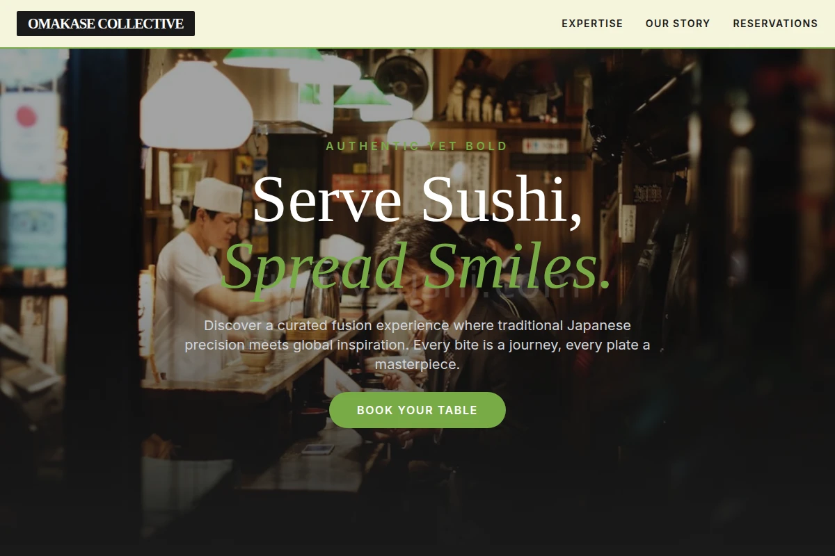 Fusion Japanese Food