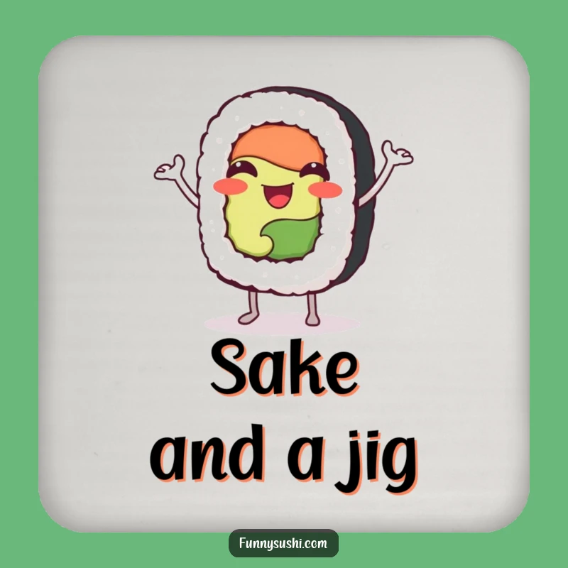 Funny Sushi Roll Coasters: Keep Your Surfaces Happy and Ring-Free