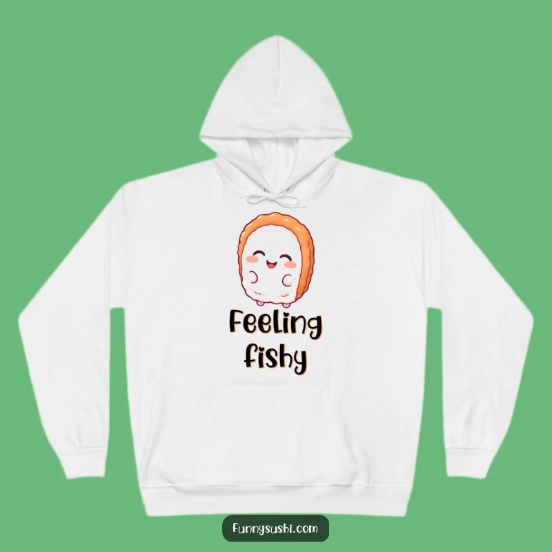 Cozy Funny Tuna Nigiri Hoodie: Smirking Warmth for Every Day