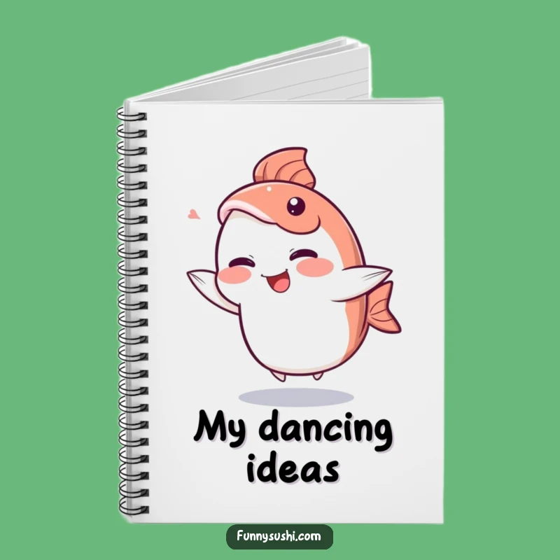 Funny Sashimi Notebook: Journaling with Giggling Fish Character Fun