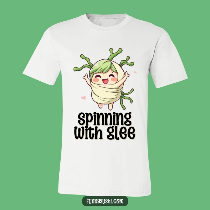 Funny Seaweed Wrap T-Shirt: Wear Your Gleeful Spin