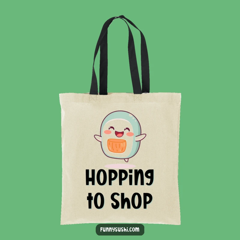 Funny Salmon Roll Tote Bag: Carry Your Joyful Hops and Goods